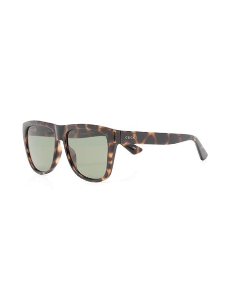 Gucci Eyewear Pilot Frame Sunglasses .